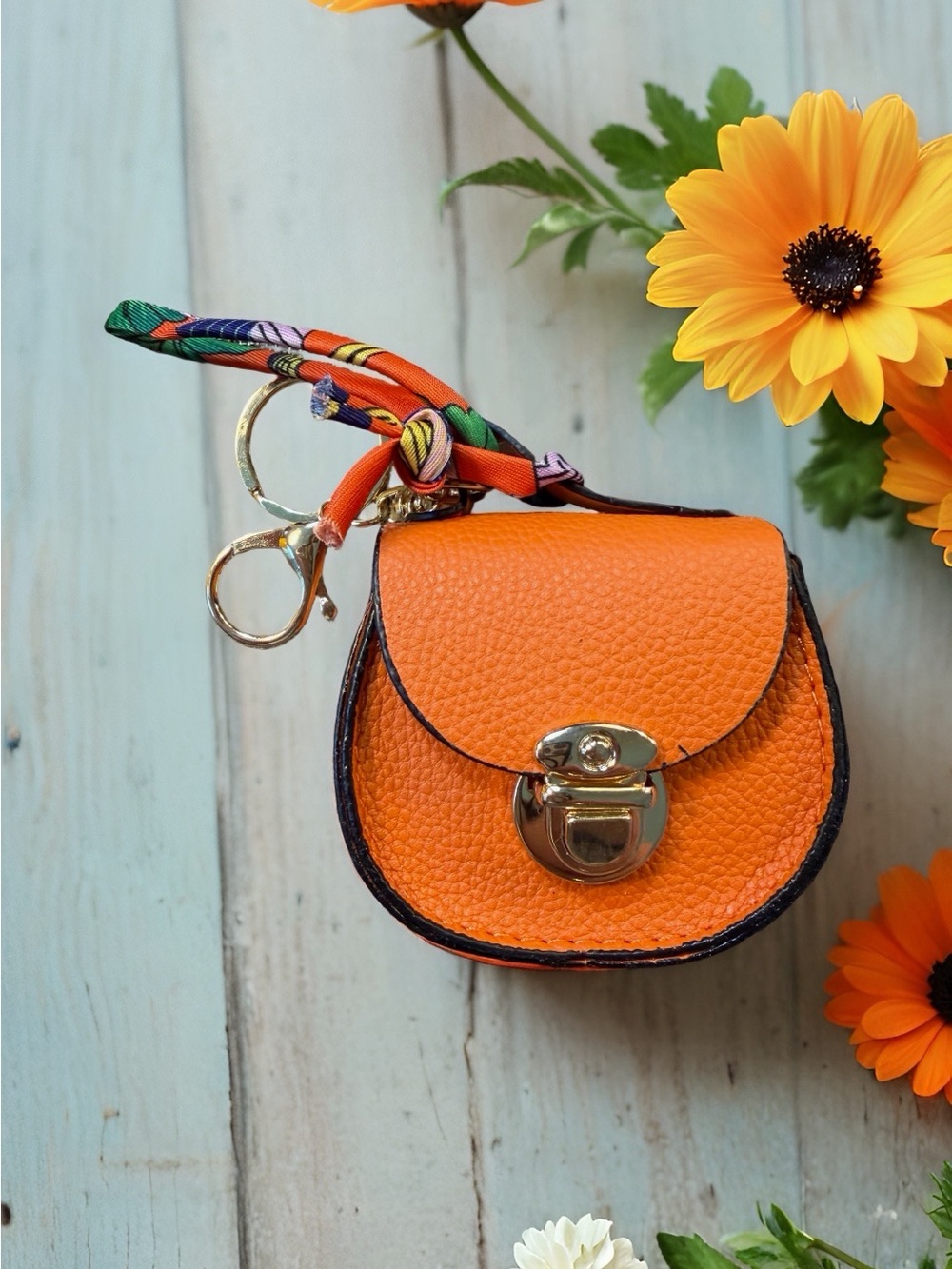 Fresh Style Mini Saddle Coin Purse - Perfect Gift for Bag Decor&Daily Use Charm